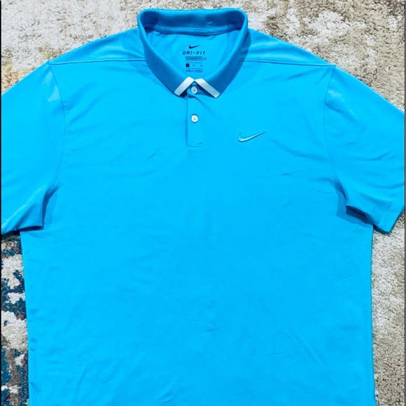 Nike Other - SOLD!!!!! Nike Mens Dri-FIt Vapor Blue Golf Polo Shirt XL